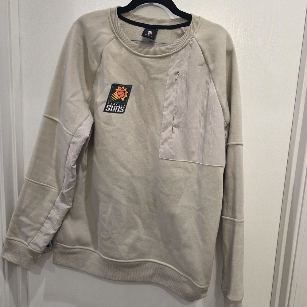 NBA Suns Beige Sweatshirt